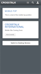 Mobile Screenshot of crosstalk.org